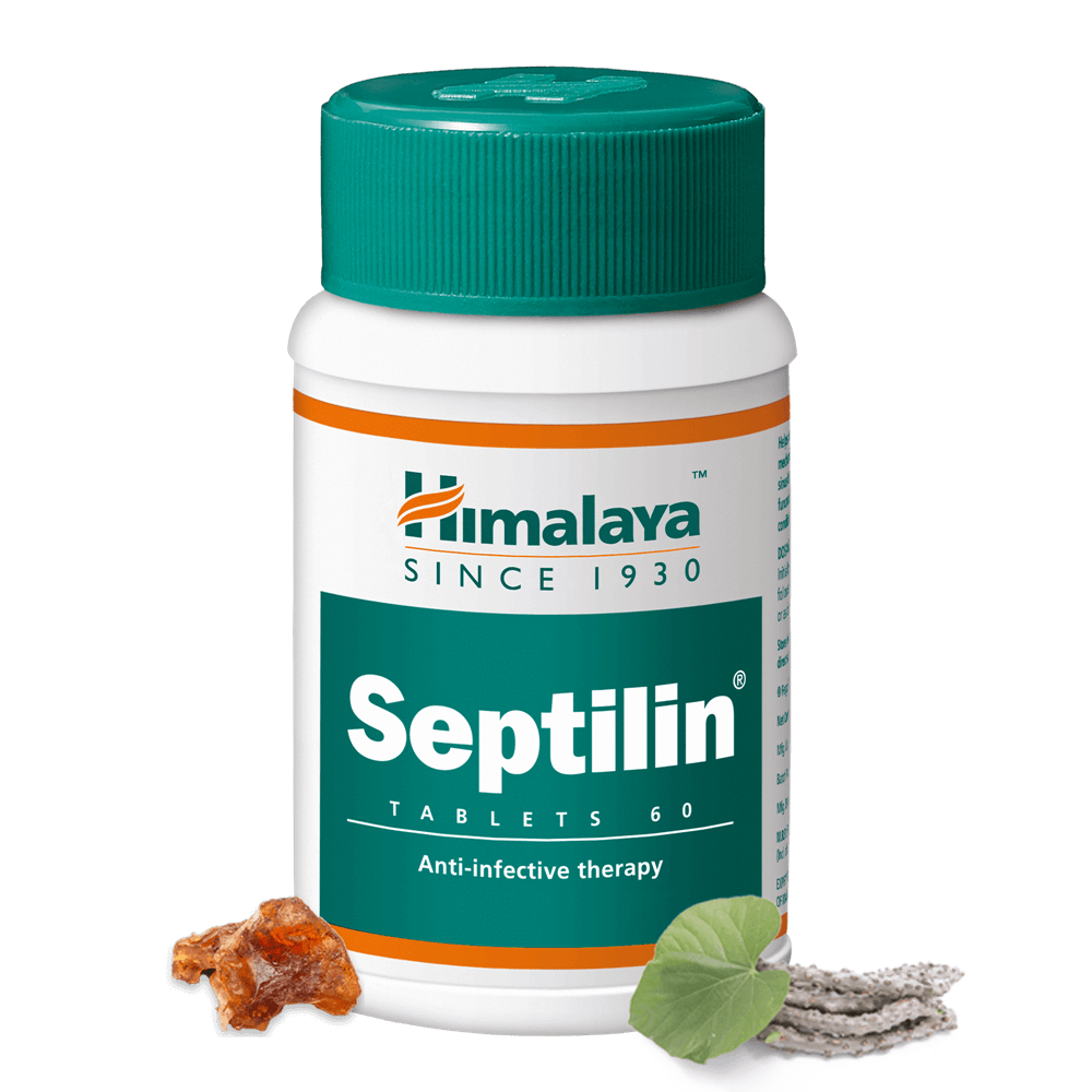 Himalaya Septilin Tablets.